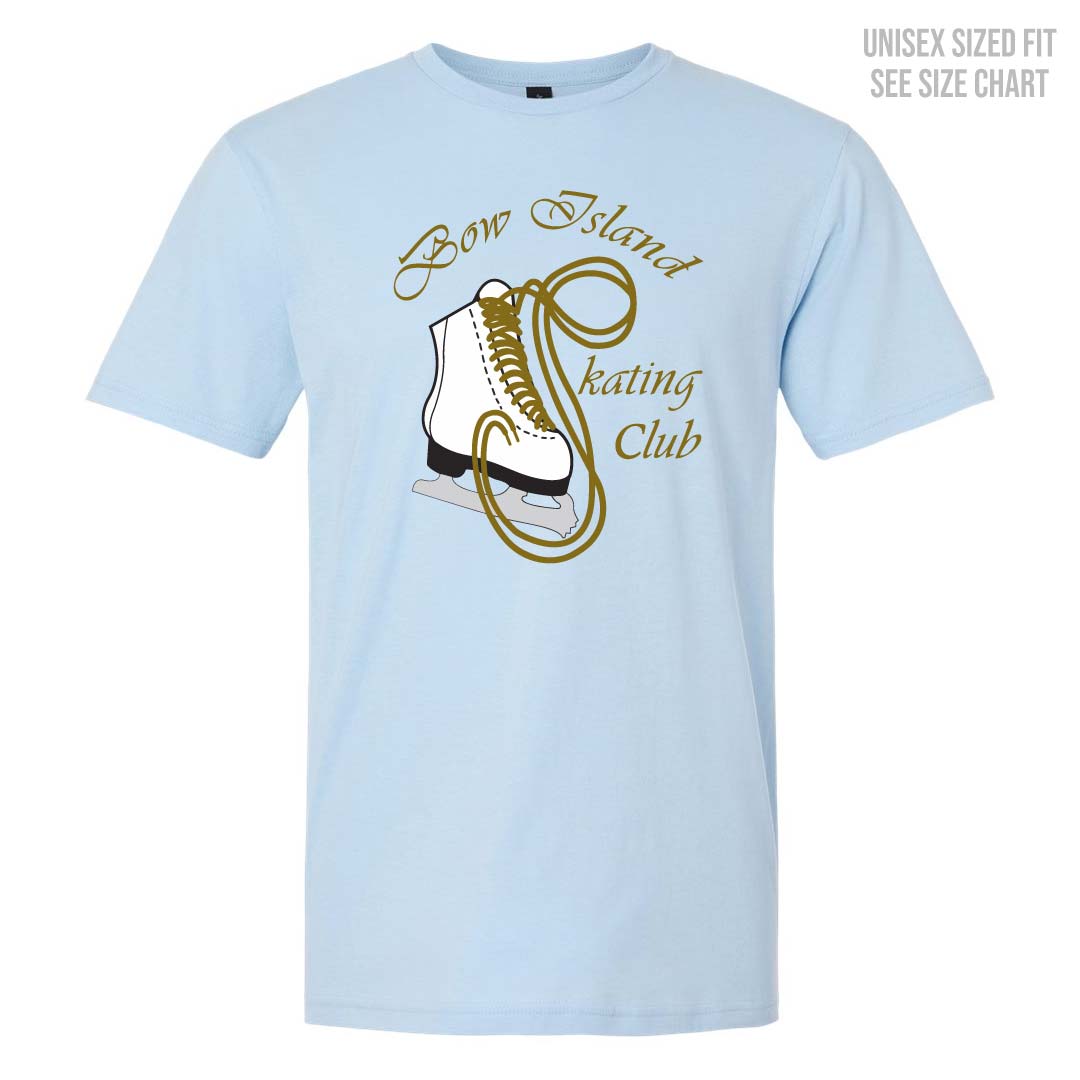 Bow Island Skating Club ADULT T-Shirt (BIST001-64000)