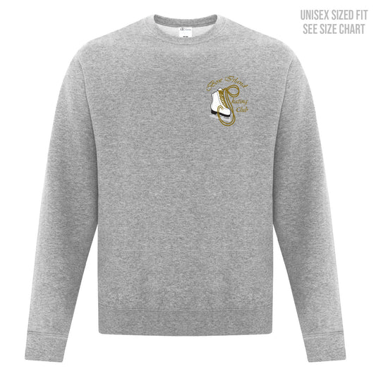 Bow Island Skating Club ADULT Crewneck Sweatshirt (BIST003-F2400)