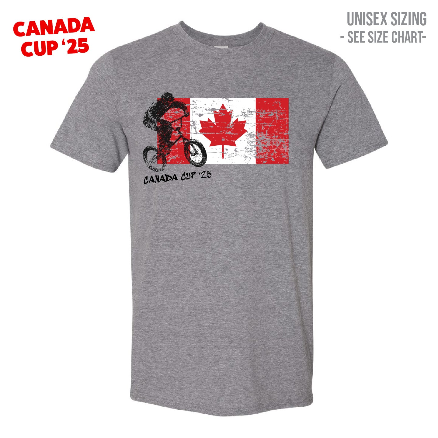 Canada Cup '25 Unisex T-Shirt (BMXCCT001/002-64000)