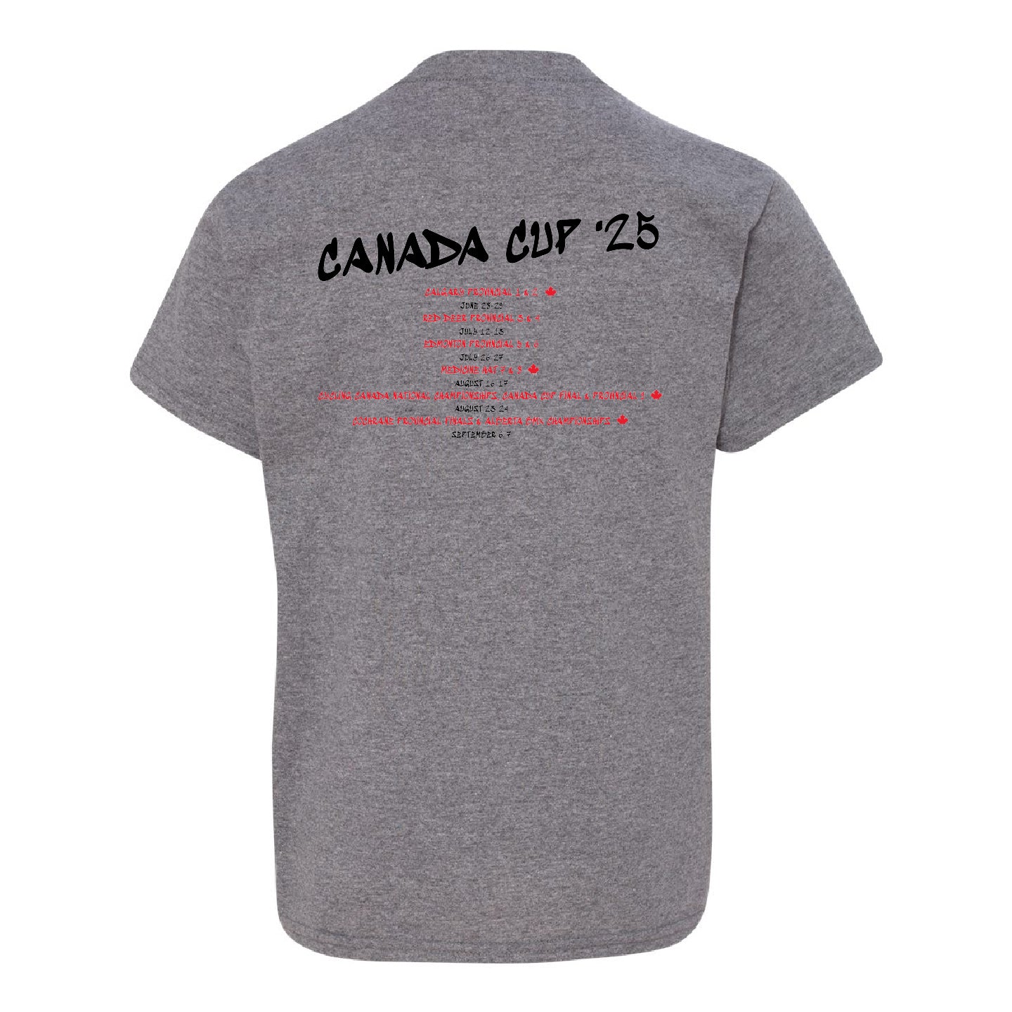 Canada Cup '25 YOUTH T-Shirt (BMXCCT003/004-5000B)