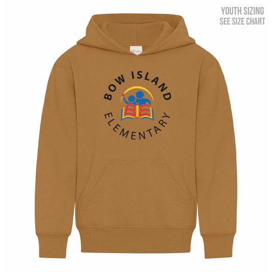 Bow Island Elementary YOUTH Pullover Hoodie (BOWT002-Y2500)