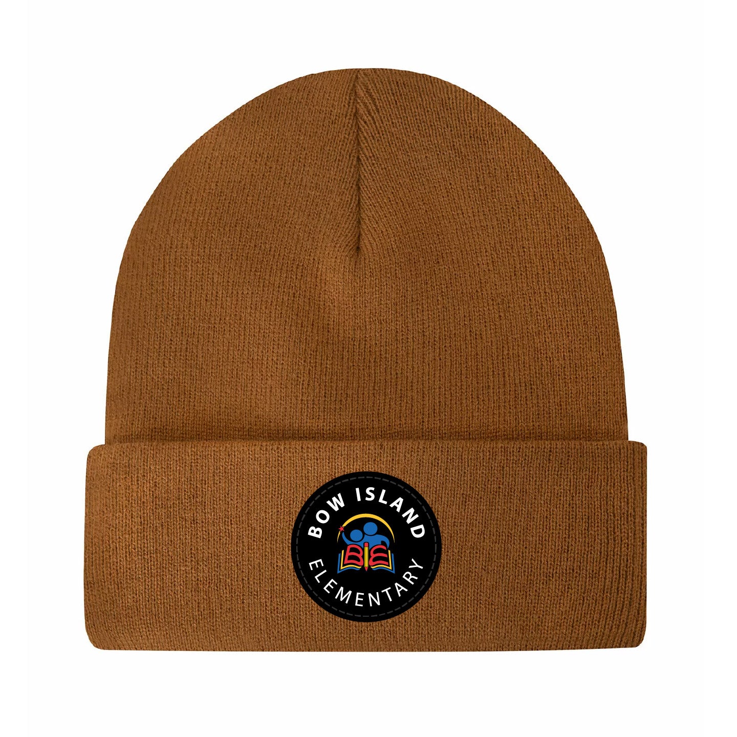 Bow Island Elementary Patched Lined Cuffed Beanie (BOWP001-SP12)