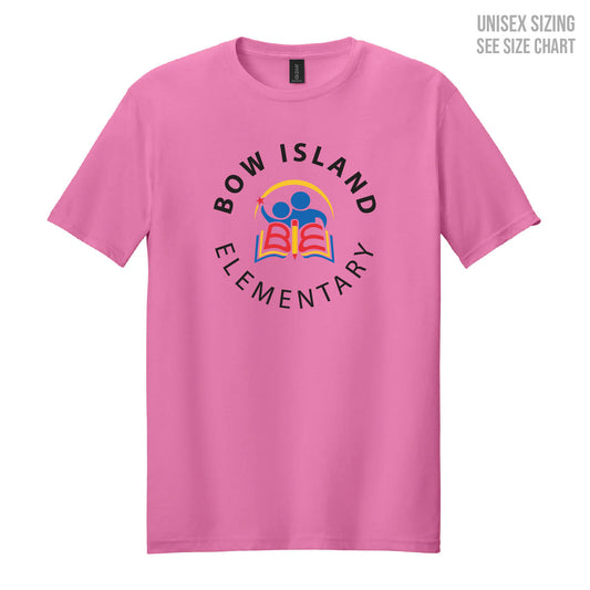 Bow Island Elementary ADULT T-Shirt (BOWT001-64000)