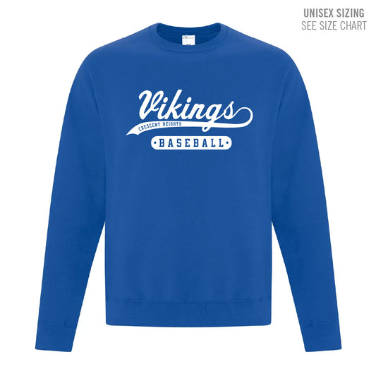 CHHS Baseball Unisex Crewneck Sweatshirt (CHBBT001-F2400)
