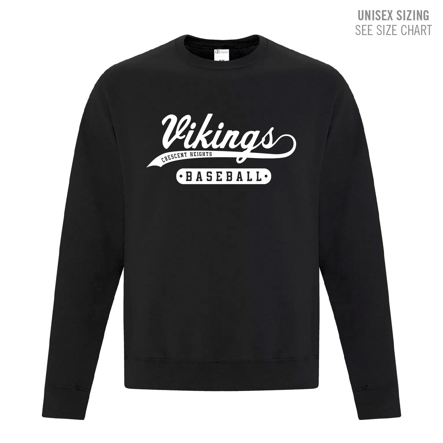 CHHS Baseball Unisex Crewneck Sweatshirt (CHBBT001-F2400)