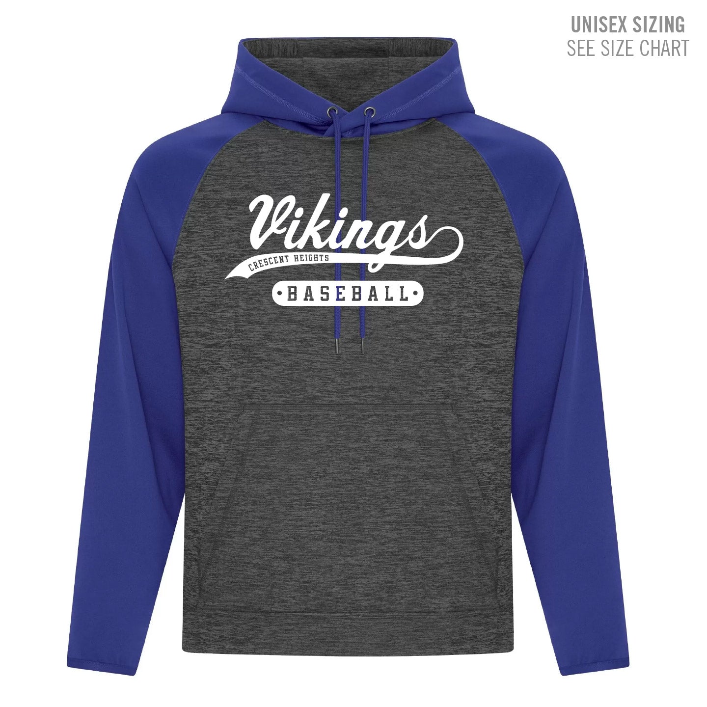 CHHS Baseball Unisex Performance Pullover Hoodie (CHBBT001-F2047)