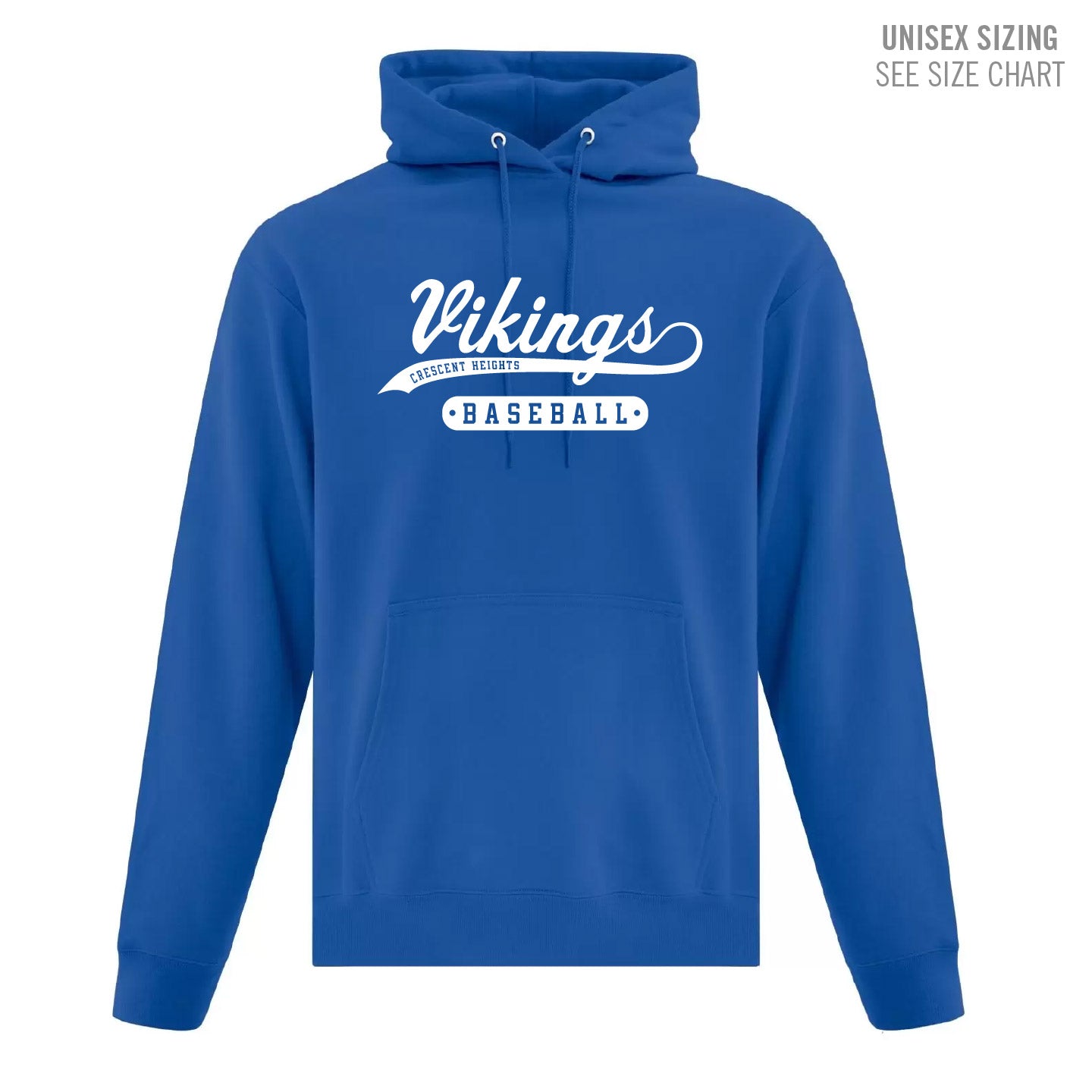CHHS Baseball Unisex Pullover Hoodie (CHBBT001-F2500)