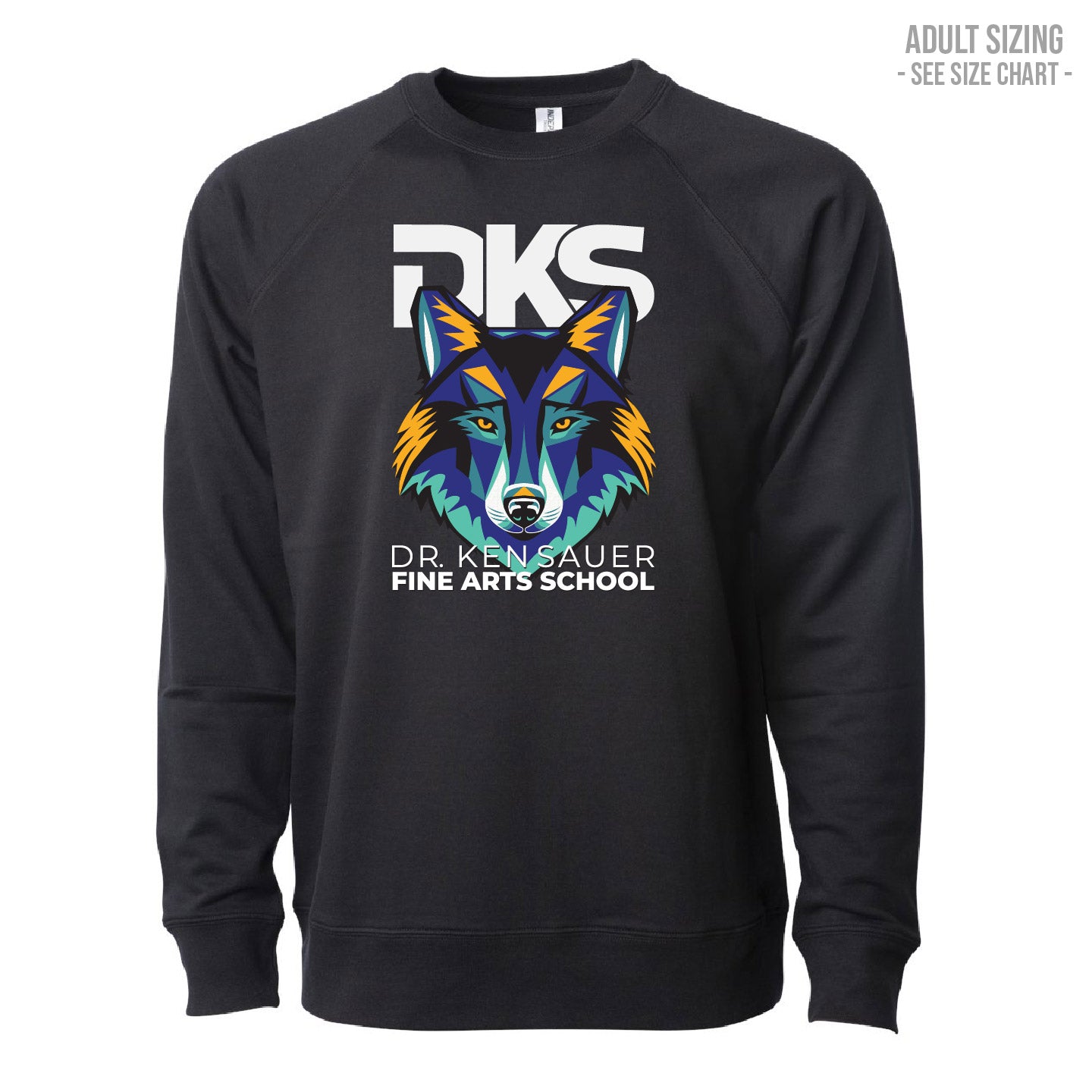 Dr. Ken Sauer Fine Arts ADULT Lightweight Crewneck (DKST007-SS1000C)