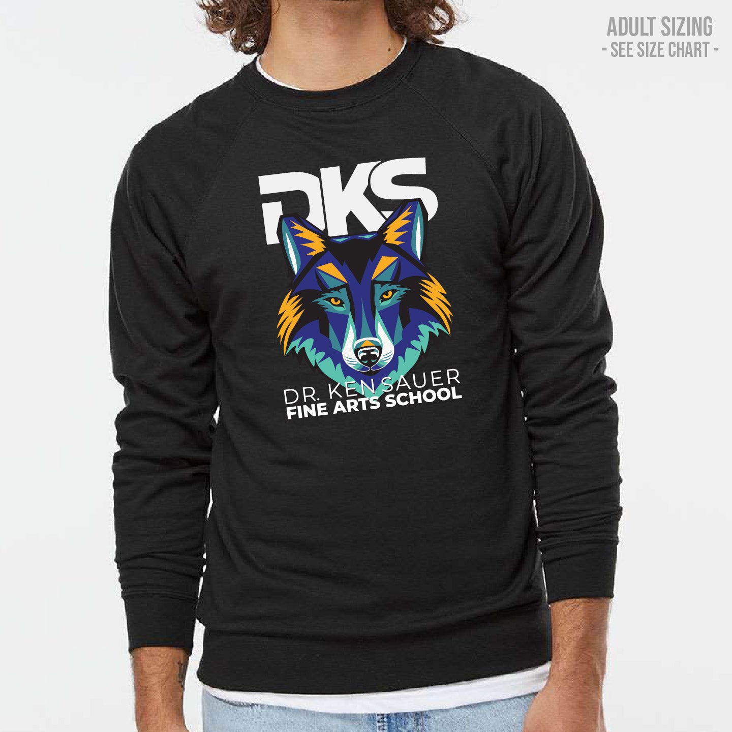 Dr. Ken Sauer Fine Arts ADULT Lightweight Crewneck (DKST007-SS1000C)