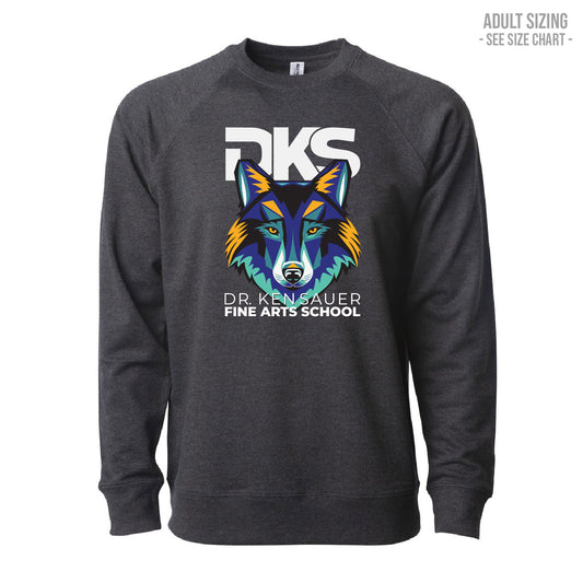 Dr. Ken Sauer Fine Arts ADULT Lightweight Crewneck (DKST007-SS1000C)