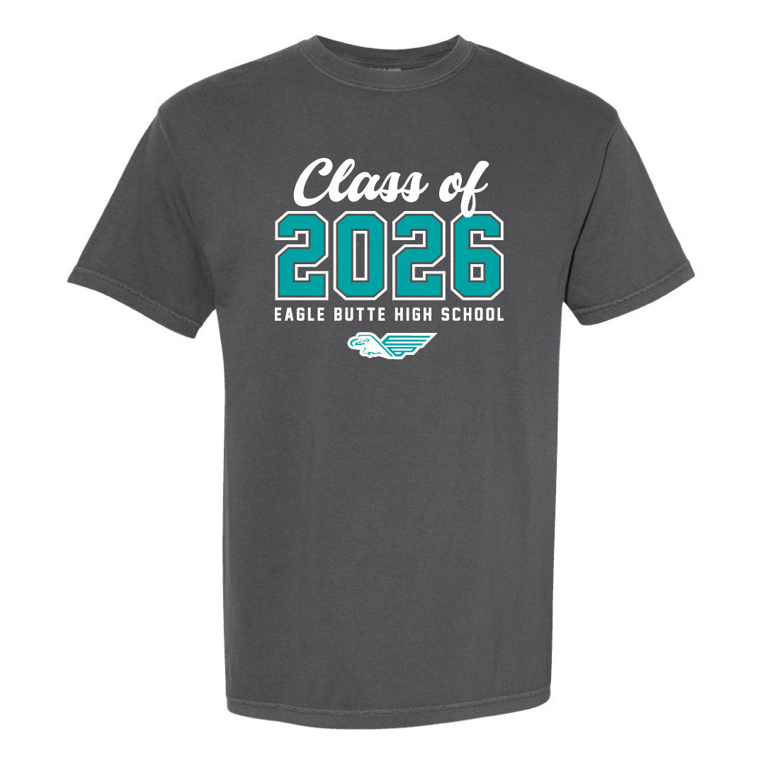EBHS Grad 2026 Retro Dyed Unisex Ringspun T-Shirt (EBGR26T001-1717)