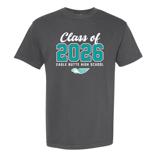 EBHS Grad 2026 Retro Dyed Unisex Ringspun T-Shirt (EBGR26T001-1717)
