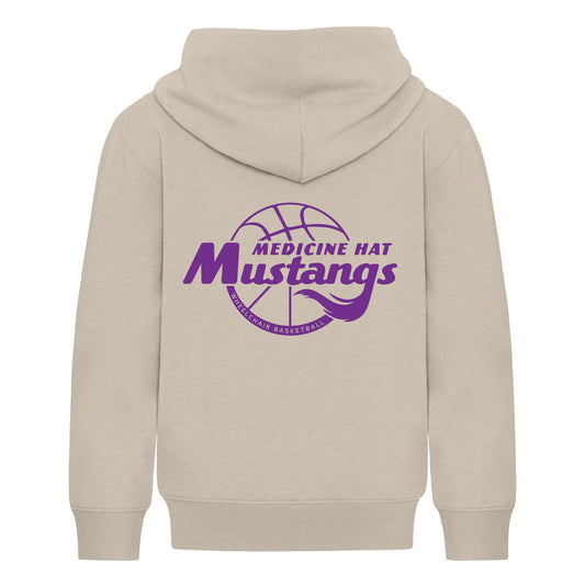 MHASR Mustangs YOUTH Zip Up Hoodie (MHASRT020/021-Y2600)