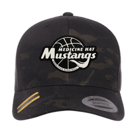 MHASR Mustangs Patched Trucker Hat (MHASRP003-6606)
