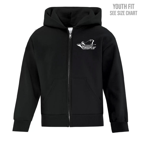 MH Archery Club YOUTH Zip Up Hoodie (MHACT001/004-Y2600)