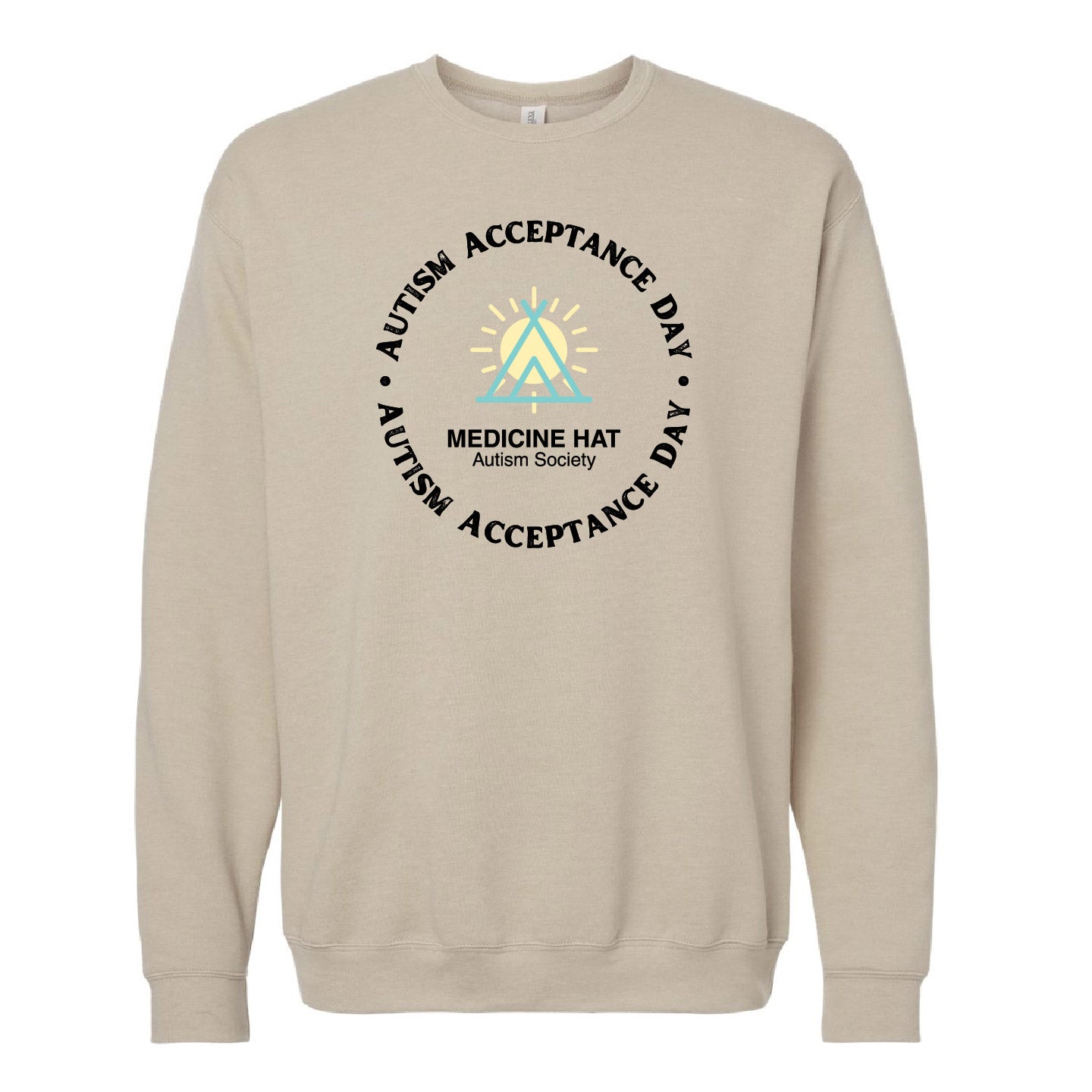 MH Autism Society Adult Crewneck Sweatshirt (MHAST003/004-18000)