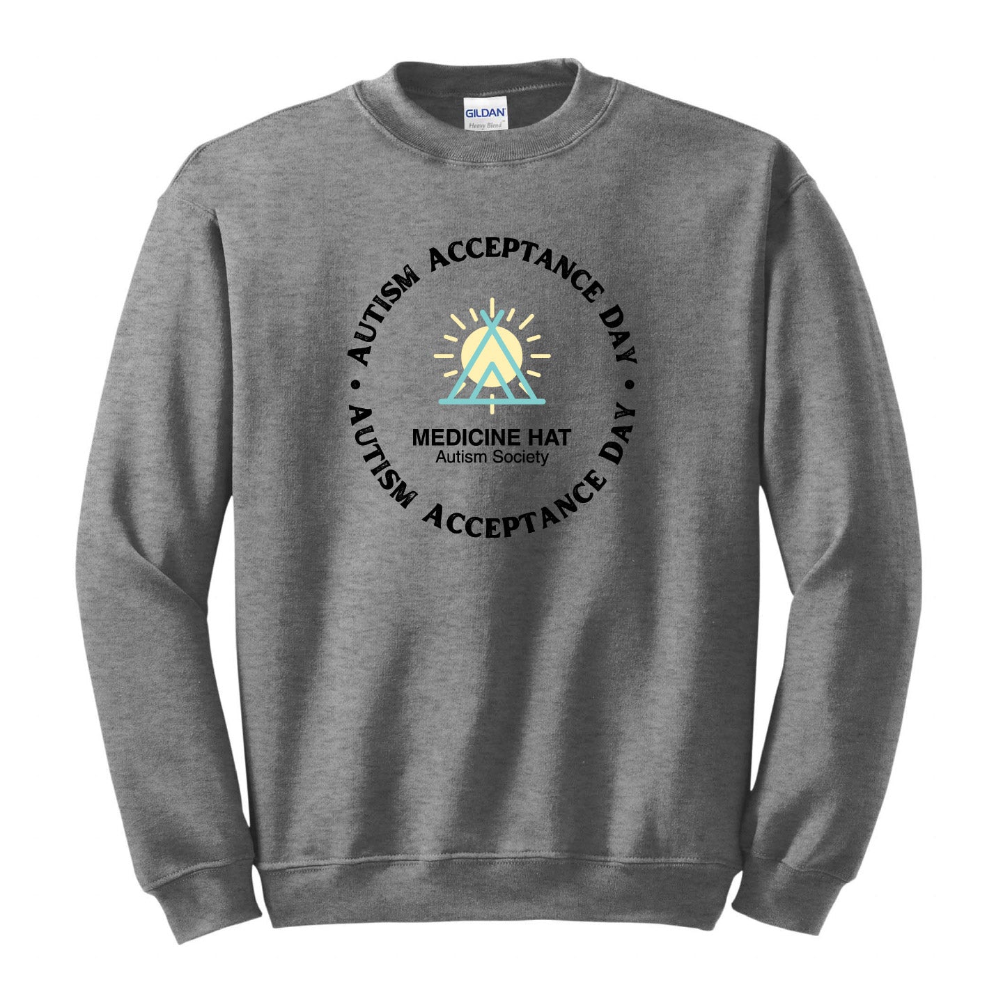 MH Autism Society Adult Crewneck Sweatshirt (MHAST003/004-18000)