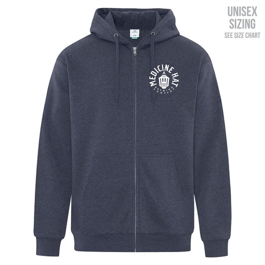 MH Brewing Co. Unisex Zip Hoodie (MHBT001-F6600)