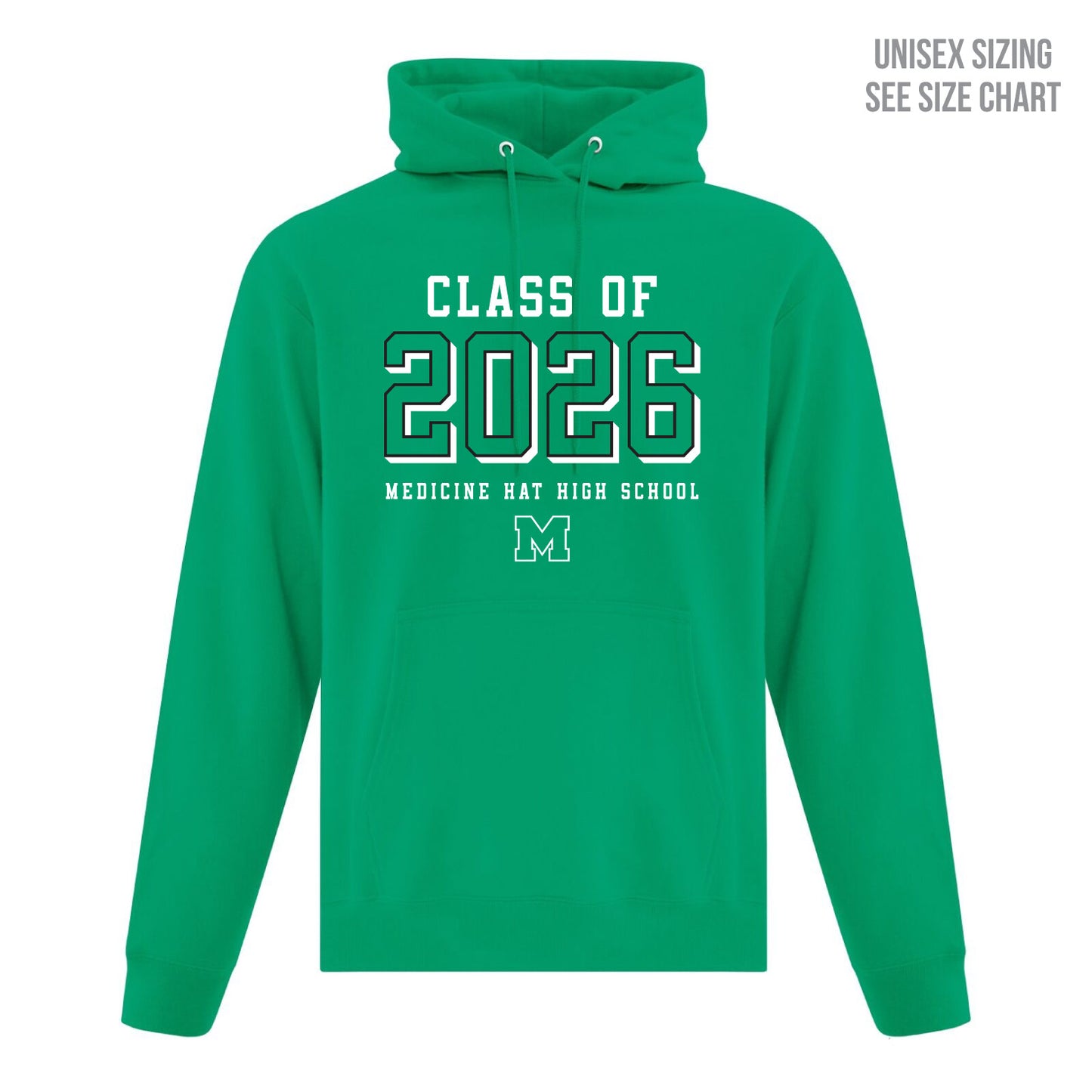 MHHS Grad 2026 Unisex Pullover Hoodie (MHG26T002-F2500)