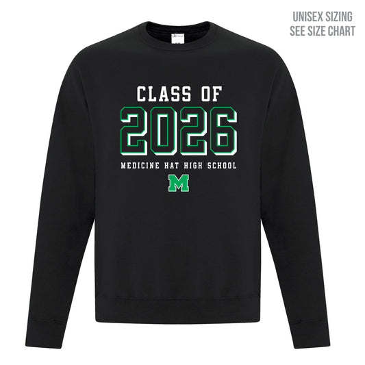 MHHS Grad 2026 Unisex Crewneck Sweatshirt (MHG26T001-F2400)
