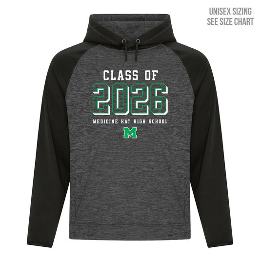 MHHS Grad 2026 Unisex Performance Pullover Hoodie (MHG26T001-F2047)
