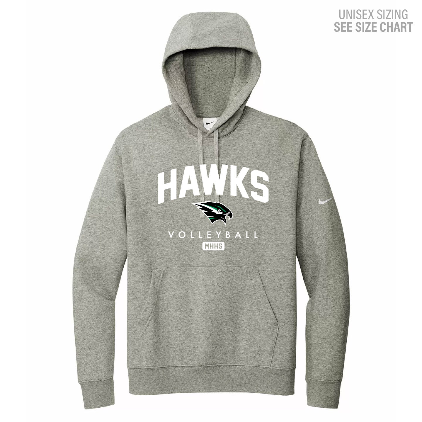 MHHS Volleyball Nike Unisex Pullover Hoodie (MHVB25T001-DR1499)
