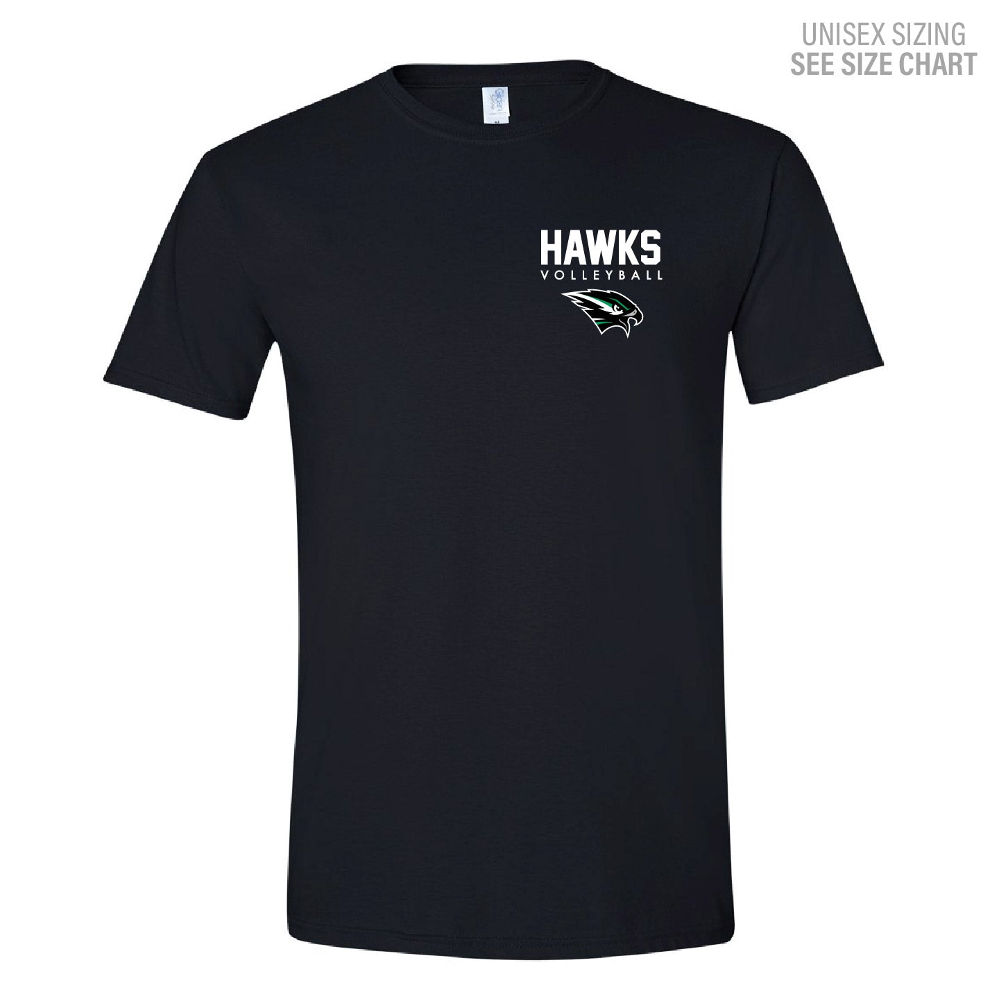 MHHS Volleyball Small Logo Unisex T-Shirt (MHVB25T003-64000)