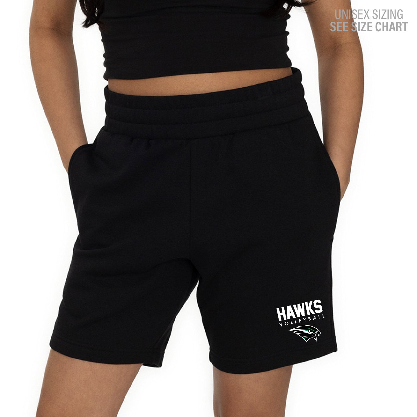 MHHS Volleyball Unisex Fleece Shorts (MHVB25T003-ATCF2875)