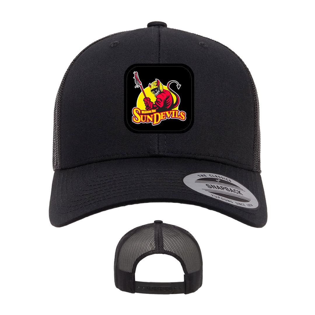 MH Lacrosse Patched Trucker Hat (MHLXP001-6606)