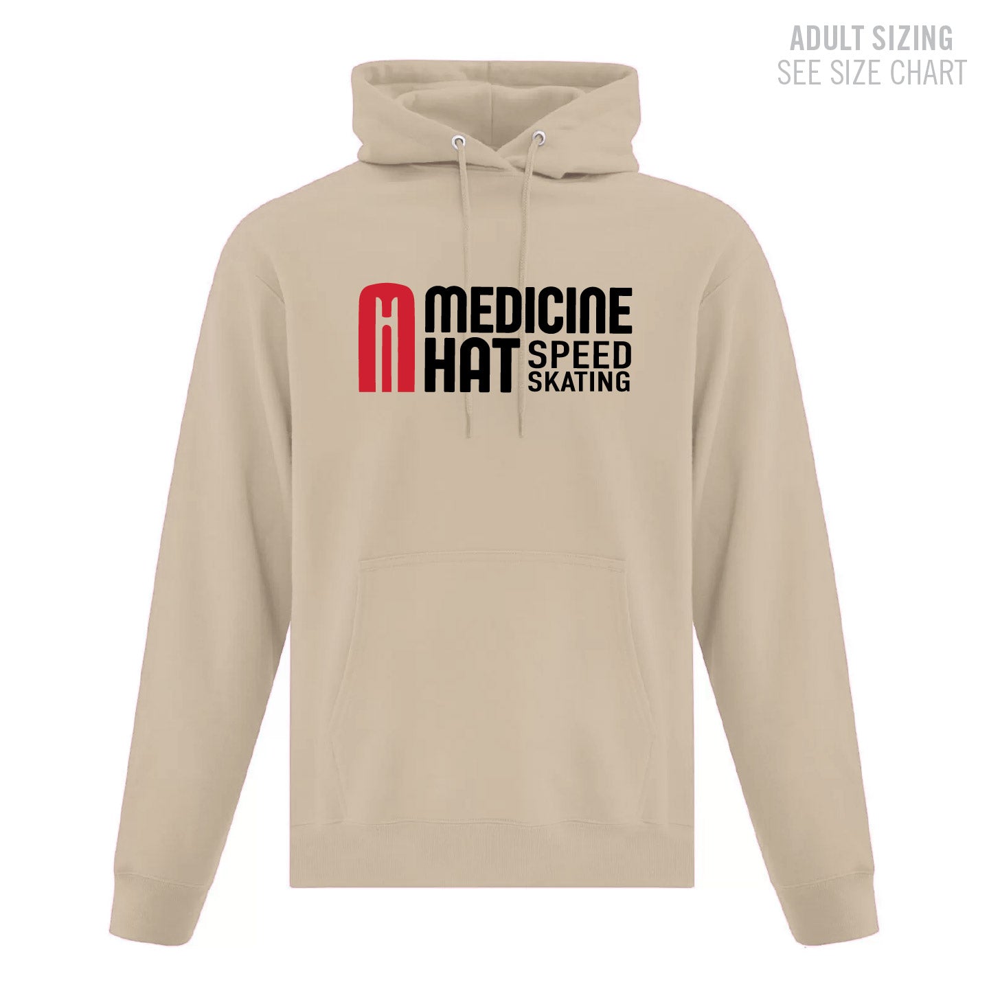 MHSS Black Logo ADULT Pullover Hoodie (MHSST001-F2500)