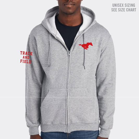 McCoy Track & Field Unisex Zip-Up Hoodie (MCTFT001/2-F2600)