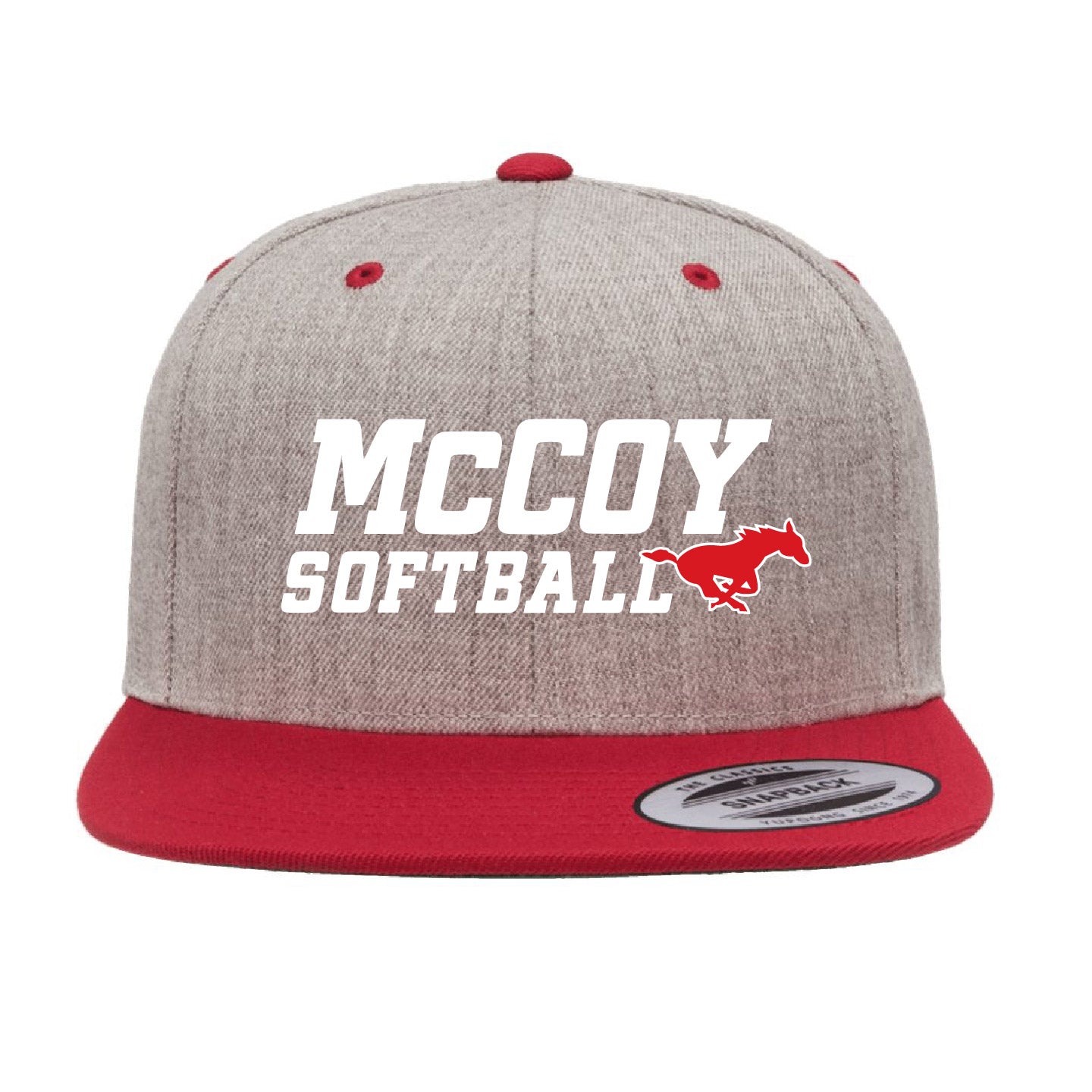 McCoy Softball Flat Brim Hat (MCSBE001-6089M)