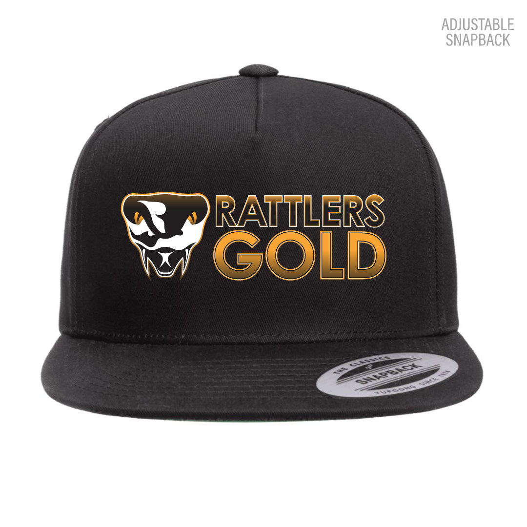 SEAVC GOLD Flat Brim Five Panel Hat (SEAVT006-6007)