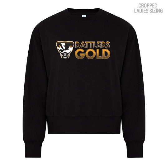 SEAVC GOLD LADIES Cropped Sweatshirt (SEAVT001-KOI2240L)