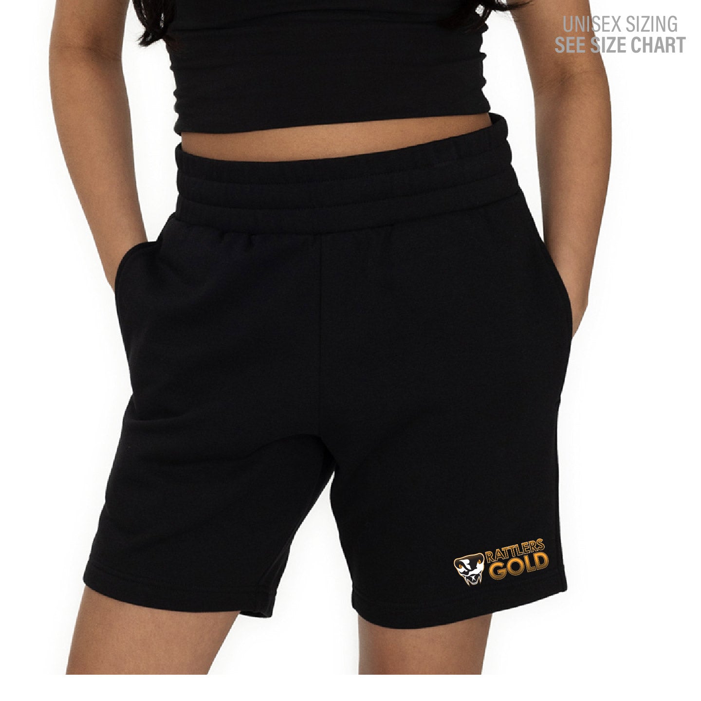 SEAVC GOLD Unisex Fleece Shorts (SEAVT004-ATCF2875)