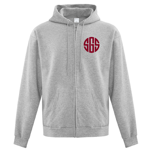 SGS Circle ADULT Zip-Up Hoodie (SGST007-ATCF2600)