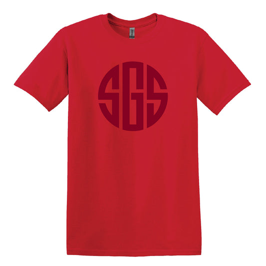 SGS Circle ADULT Ringspun T-Shirt (SGST005-64000)
