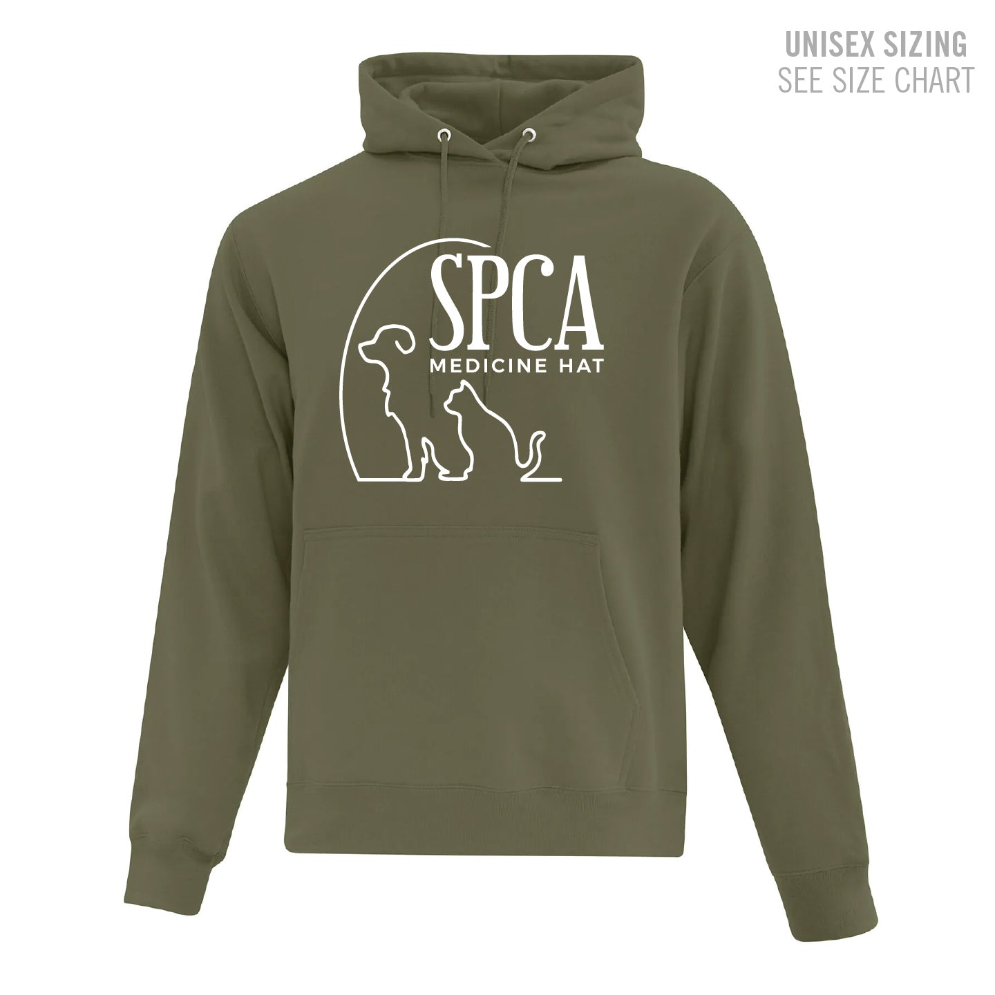 MH SPCA Large Logo Unisex Pullover Hoodie (SPCAT015-F2500)