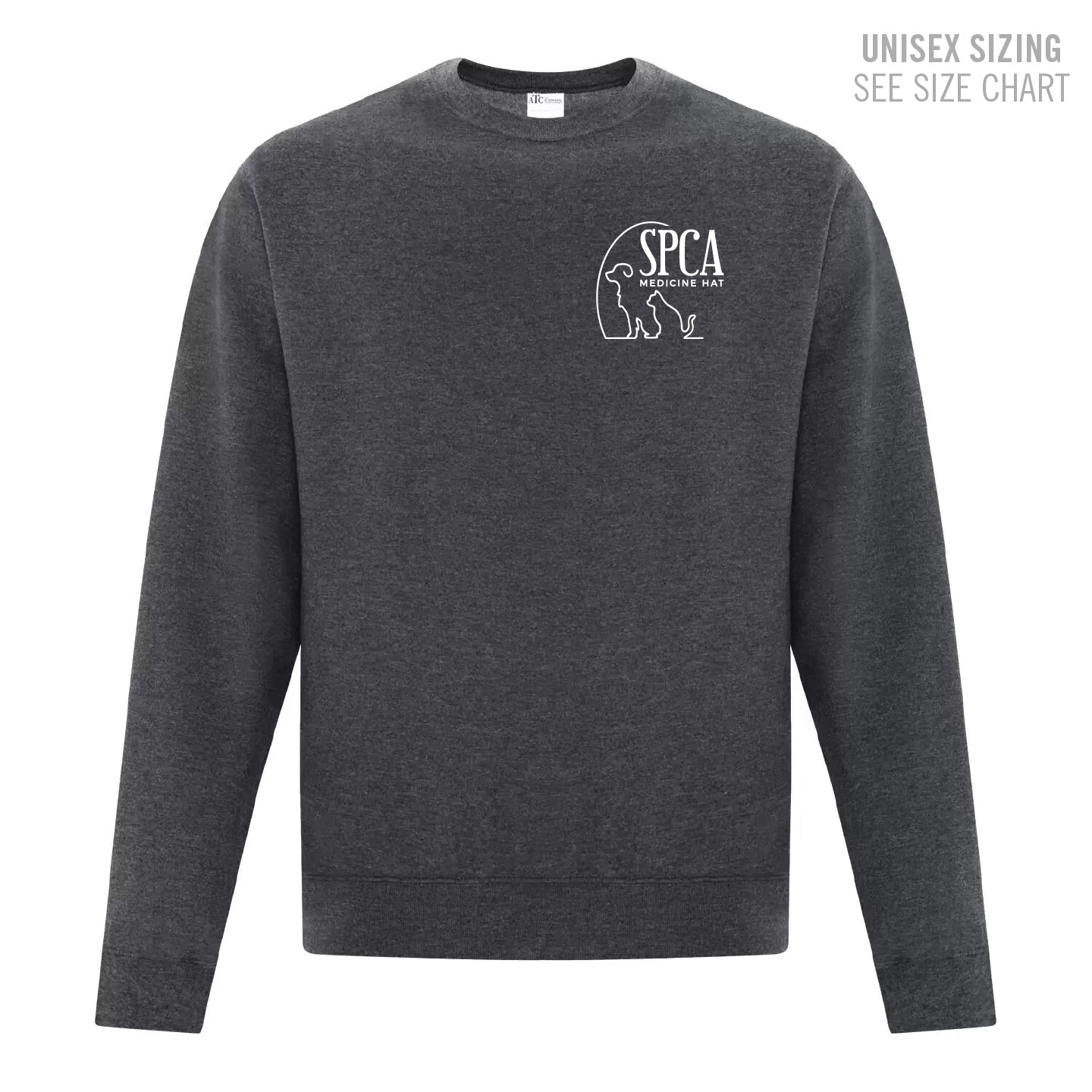 MH SPCA Small Logo Unisex Crewneck Sweatshirt (SPCAT014-F2400)