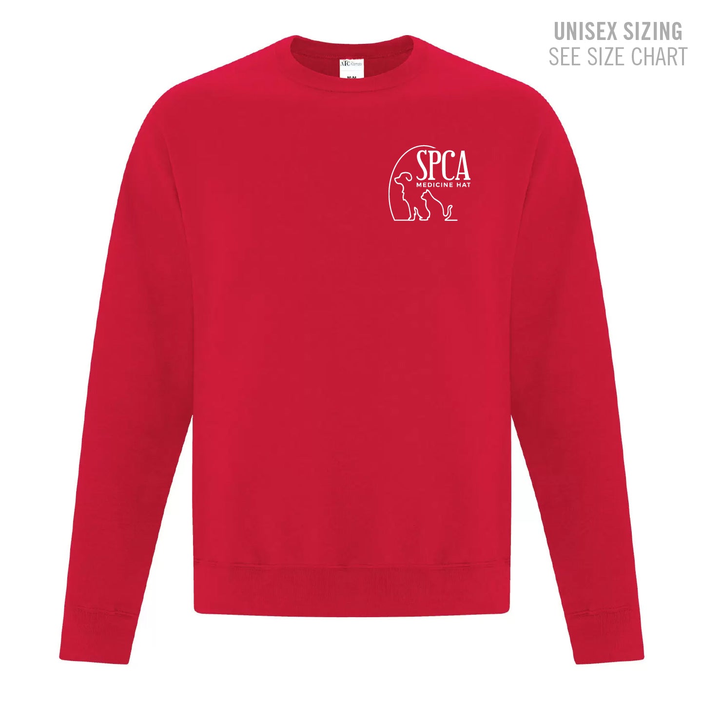 MH SPCA Small Logo Unisex Crewneck Sweatshirt (SPCAT014-F2400)
