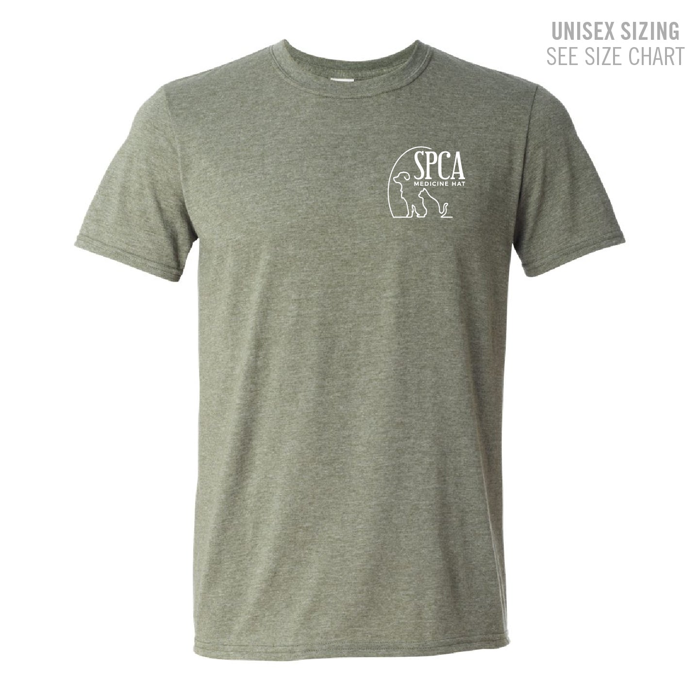 MH SPCA Small Logo Unisex T-Shirt (SPCAT014-64000)