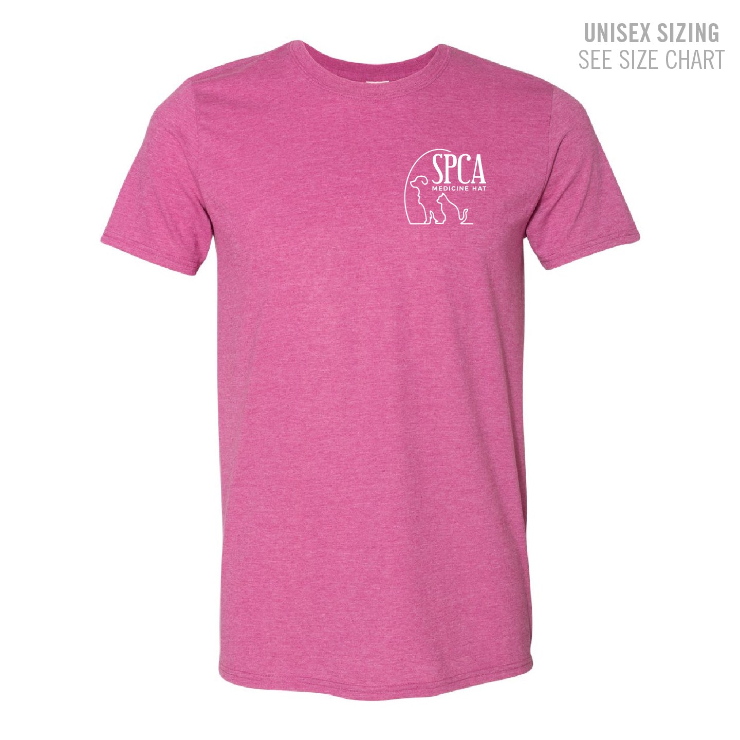 MH SPCA Small Logo Unisex T-Shirt (SPCAT014-64000)