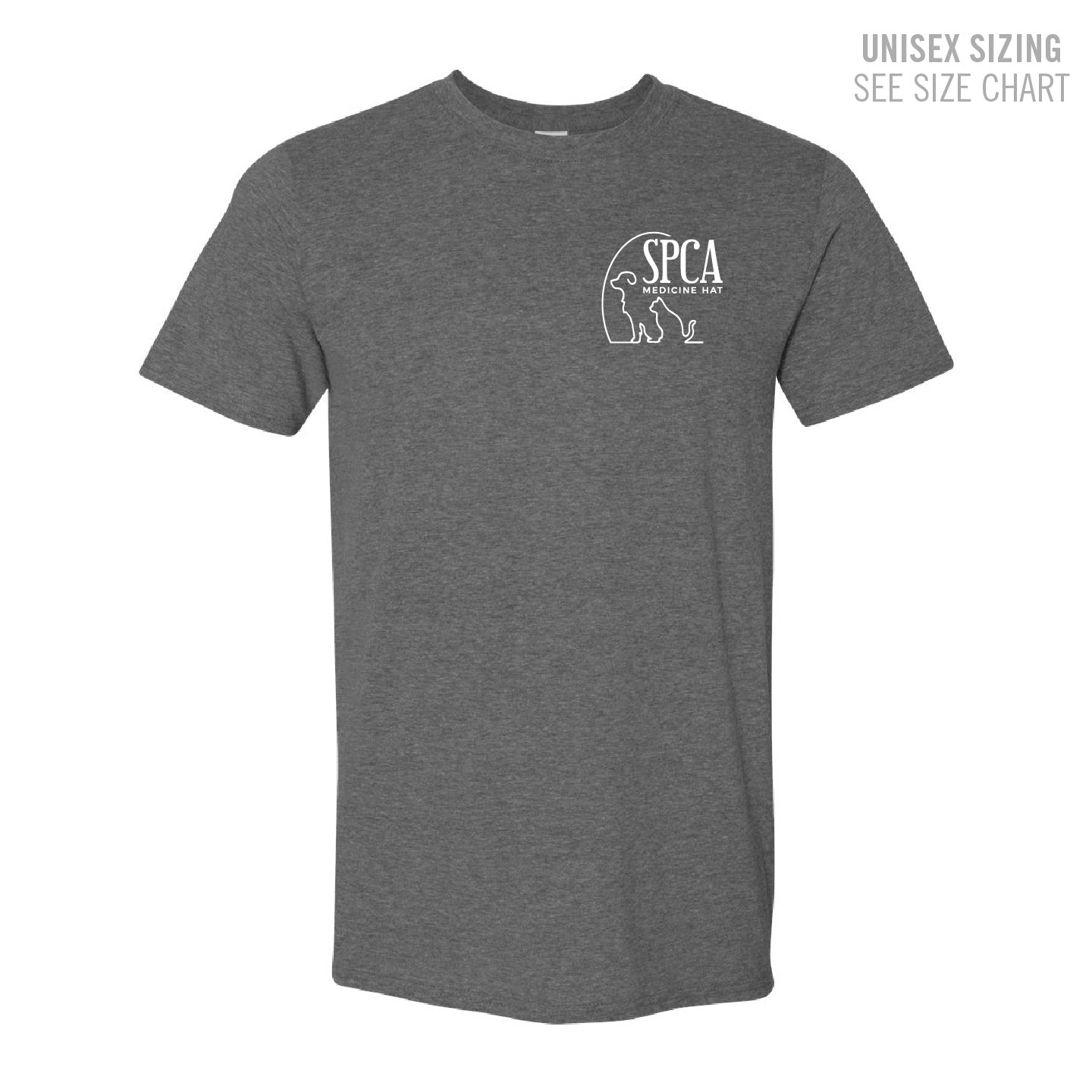 MH SPCA Small Logo Unisex T-Shirt (SPCAT014-64000)