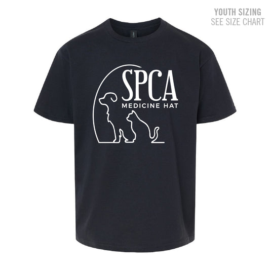 MH SPCA Large Logo YOUTH T-Shirt (SPCAT015-5000B)