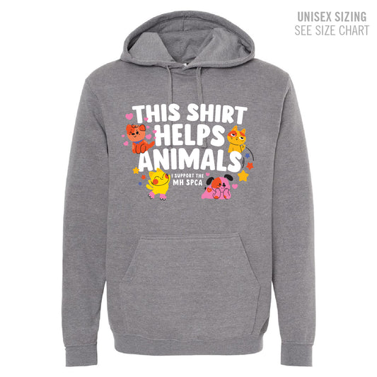 MH SPCA Helps Animals Unisex Pullover Hoodie (SPCAT002-3320)
