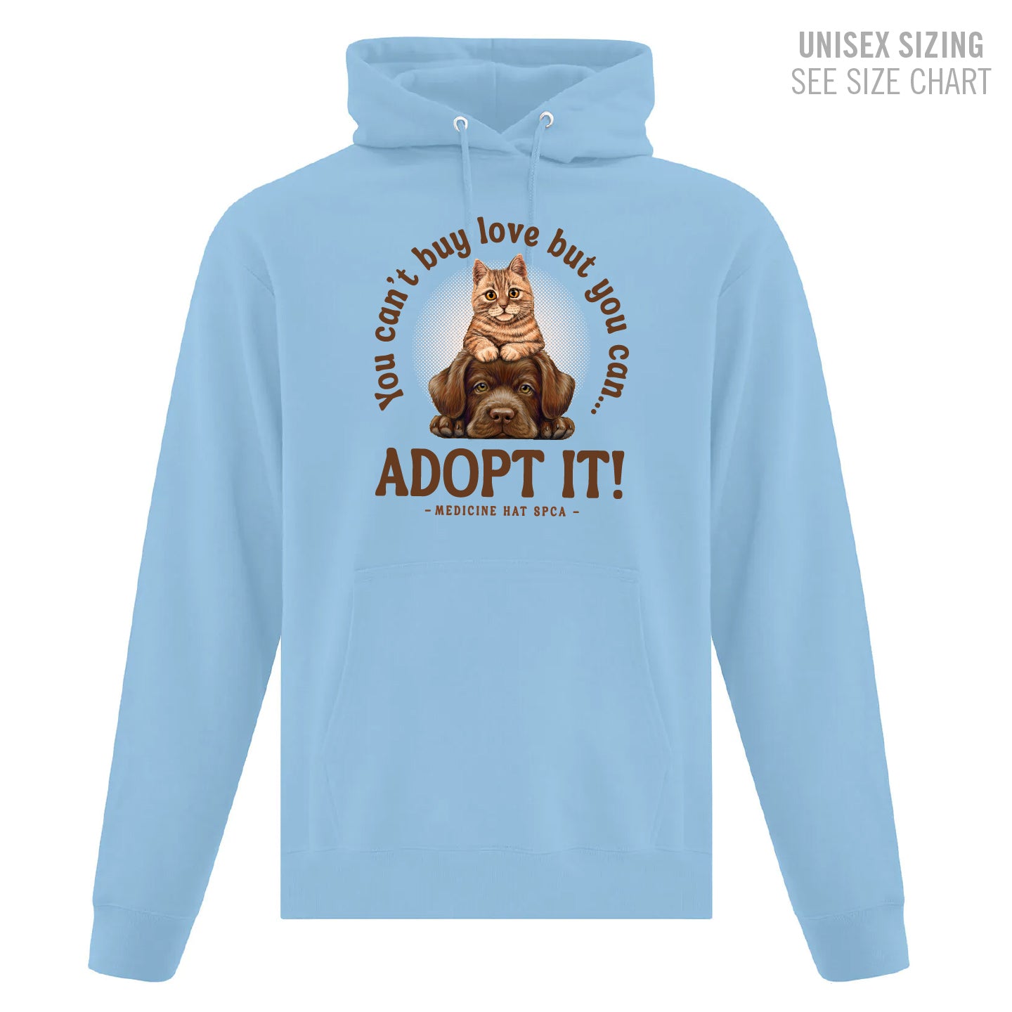 MH SPCA Adopt Love Unisex Pullover Hoodie (SPCAT011-F2500)