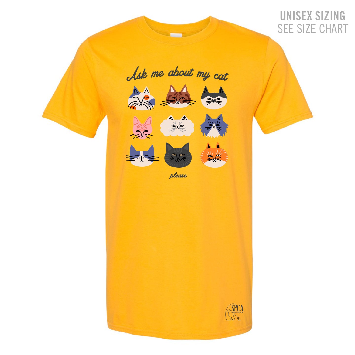 MH SPCA My Cat Unisex T-Shirt (SPCAT016/17-64000)