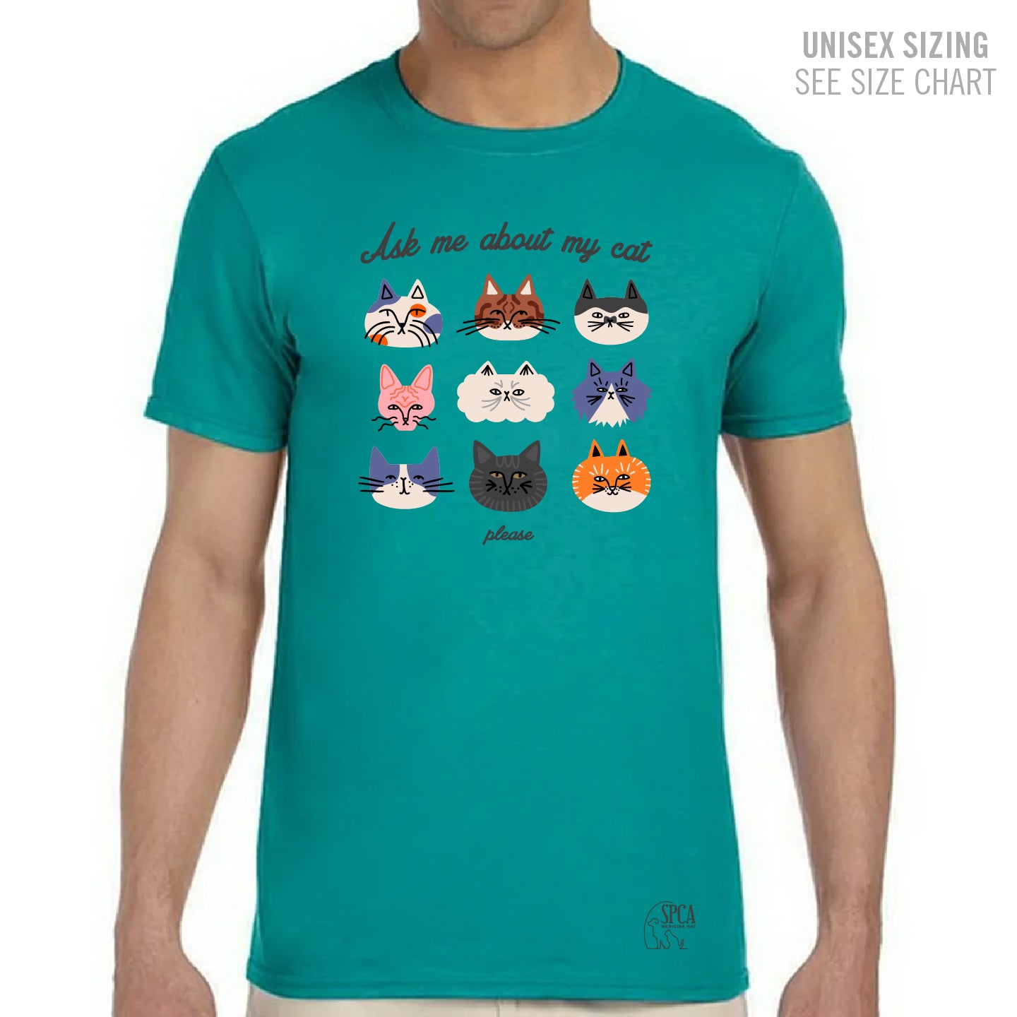 MH SPCA My Cat Unisex T-Shirt (SPCAT016/17-64000)