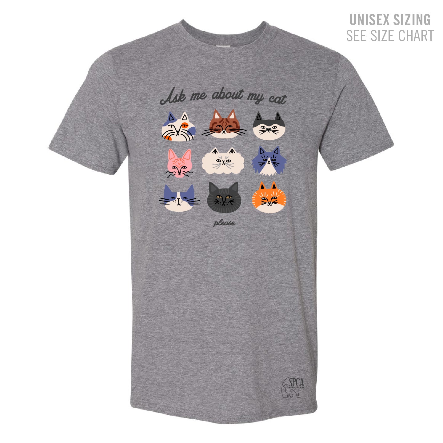 MH SPCA My Cat Unisex T-Shirt (SPCAT016/17-64000)