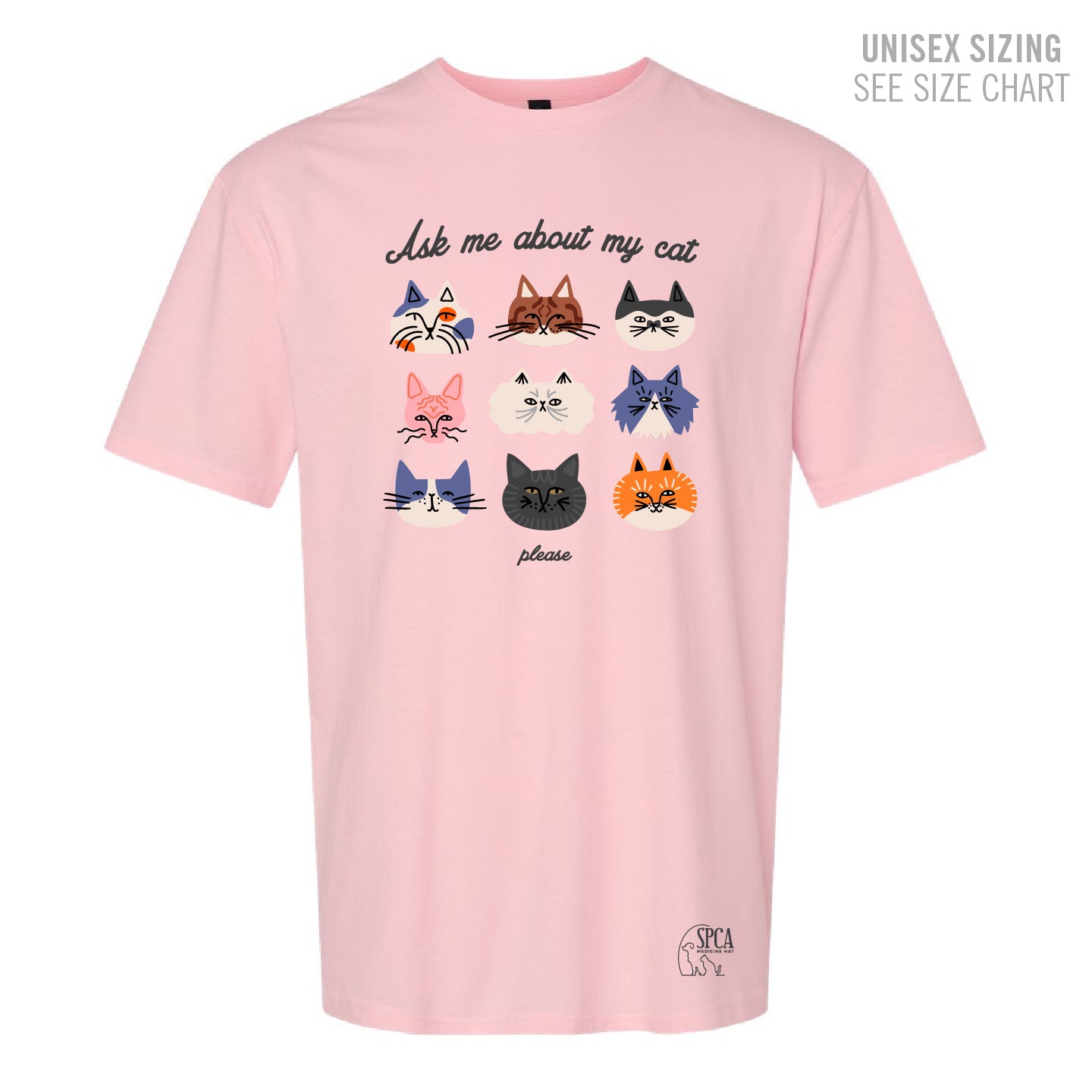 MH SPCA My Cat Unisex T-Shirt (SPCAT016/17-64000)